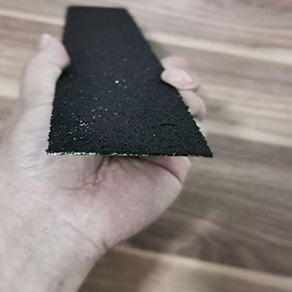 90mm Black Anti Slip Medium Grit Decking Strip For Wooden Decks 