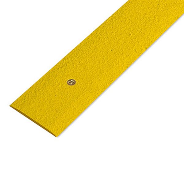 Anti Slip 50mm Heavy Duty Yellow GRP Decking Strips For Commercial Surface