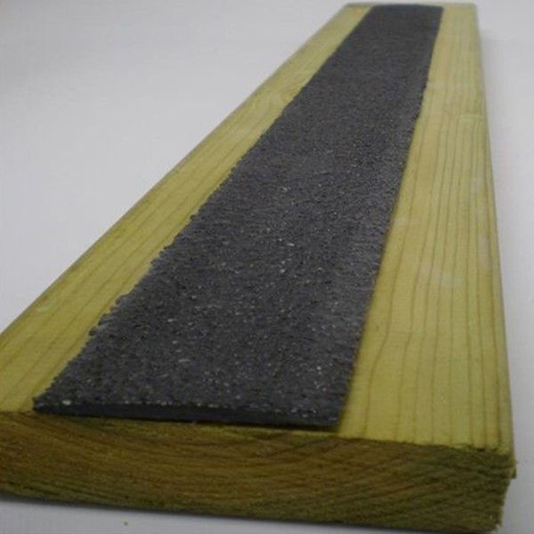 50mm Heavy Duty Black GRP Decking Strips For Domestic Surface