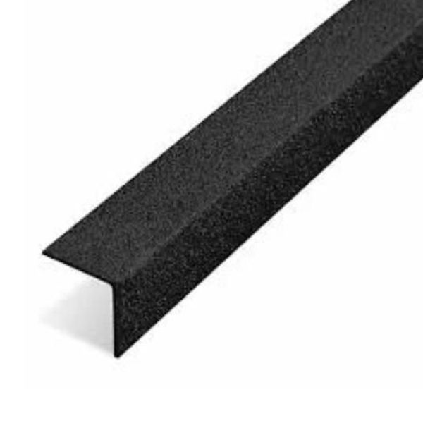 Black Non Slip GRP Stair Nosing Cover - 10 Pcs