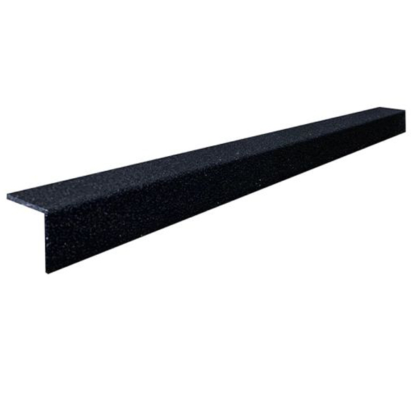 Black Non Slip GRP Stair Nosing Cover - 10 Pcs