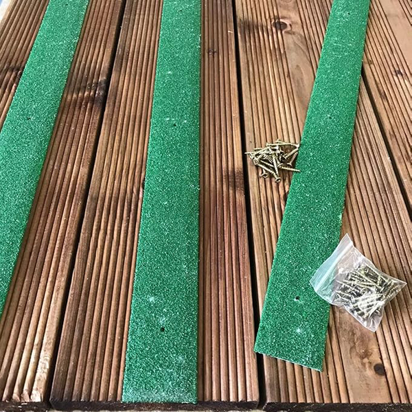 Non Slip Super Grip Convex Design Thin Decking Strips Stop Slipping Tread 