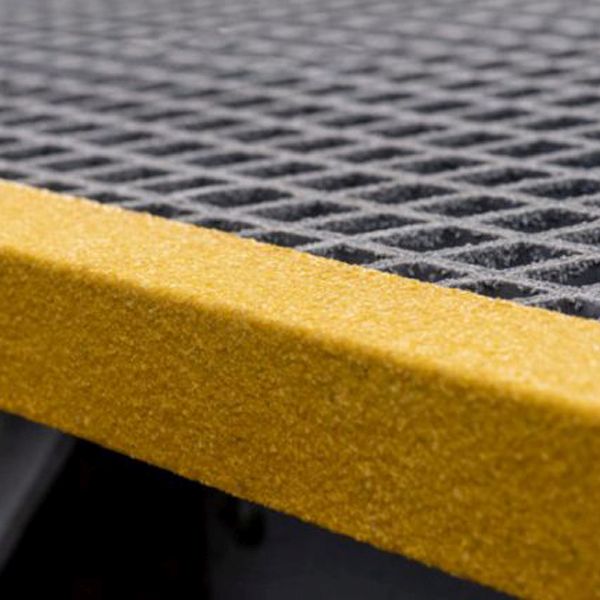  Non Slip Medium Grit GRP 55mm x 55mm Stair Nosing Cover 