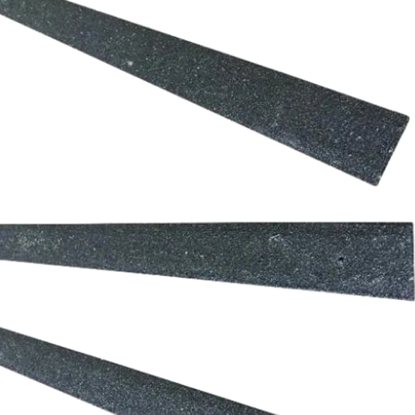 Non Slip Un Drilled Black GRP Wooden Decking Strips - 3mm Thick