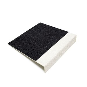 Anti Slip Heavy Duty Black Stair Tread Cover For Stairways