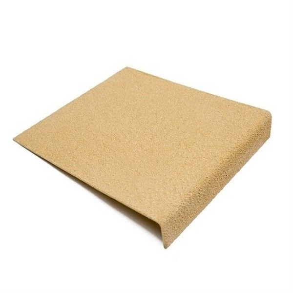 Anti Slip Heavy Duty Stone Beige Stair Tread Cover For Stair Edges