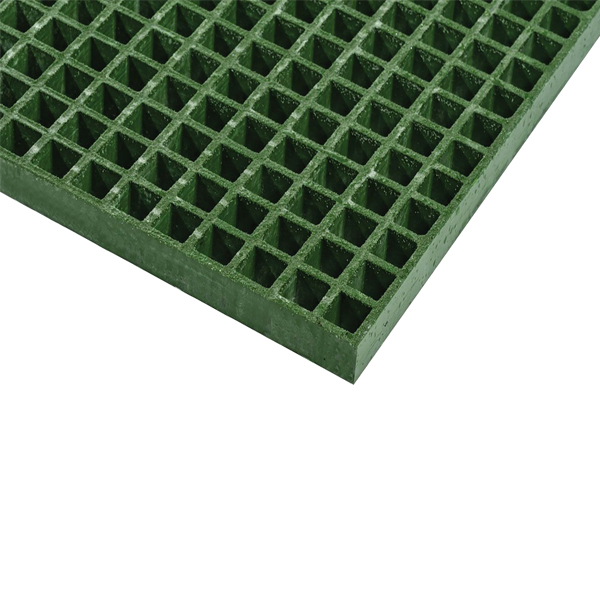 Highly Durable Non Slip Open Mesh GRP Grating Moulded Composite Floor 