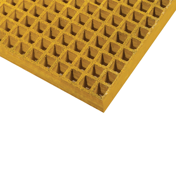 Highly Durable Non Slip Open Mesh GRP Grating Moulded Composite Floor 