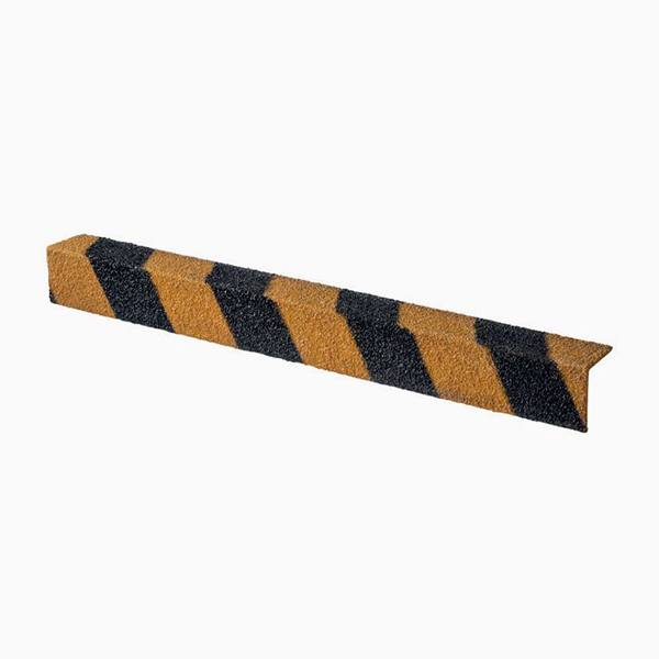 Anti-Slip Medium Grit Stair Nosing Cover 55mm x 55mm Stripe