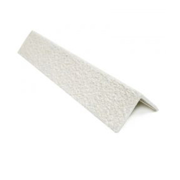 Anti Slip White Medium Grit 55mm x 55mm Stair Nosing Cover