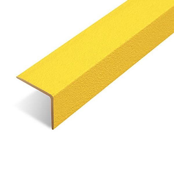 Medium Grit Yellow Anti Slip 70mm x 30mm Stair Nosing Cover 