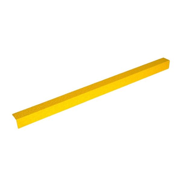 Medium Grit Yellow Anti Slip 70mm x 30mm Stair Nosing Cover 