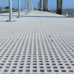 Non-Slip Micro Mesh GRP Grating Moulded Composite Floor 